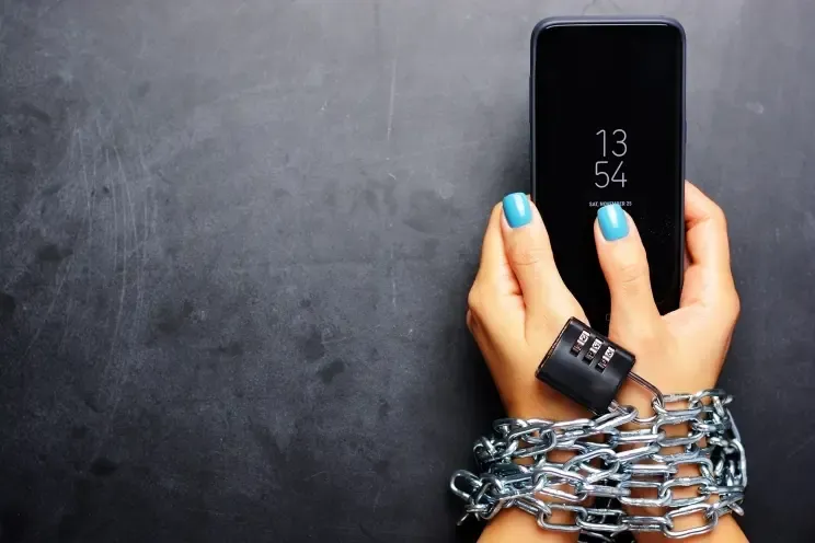 Addicted to phone