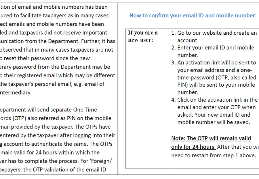 Government email, second edit